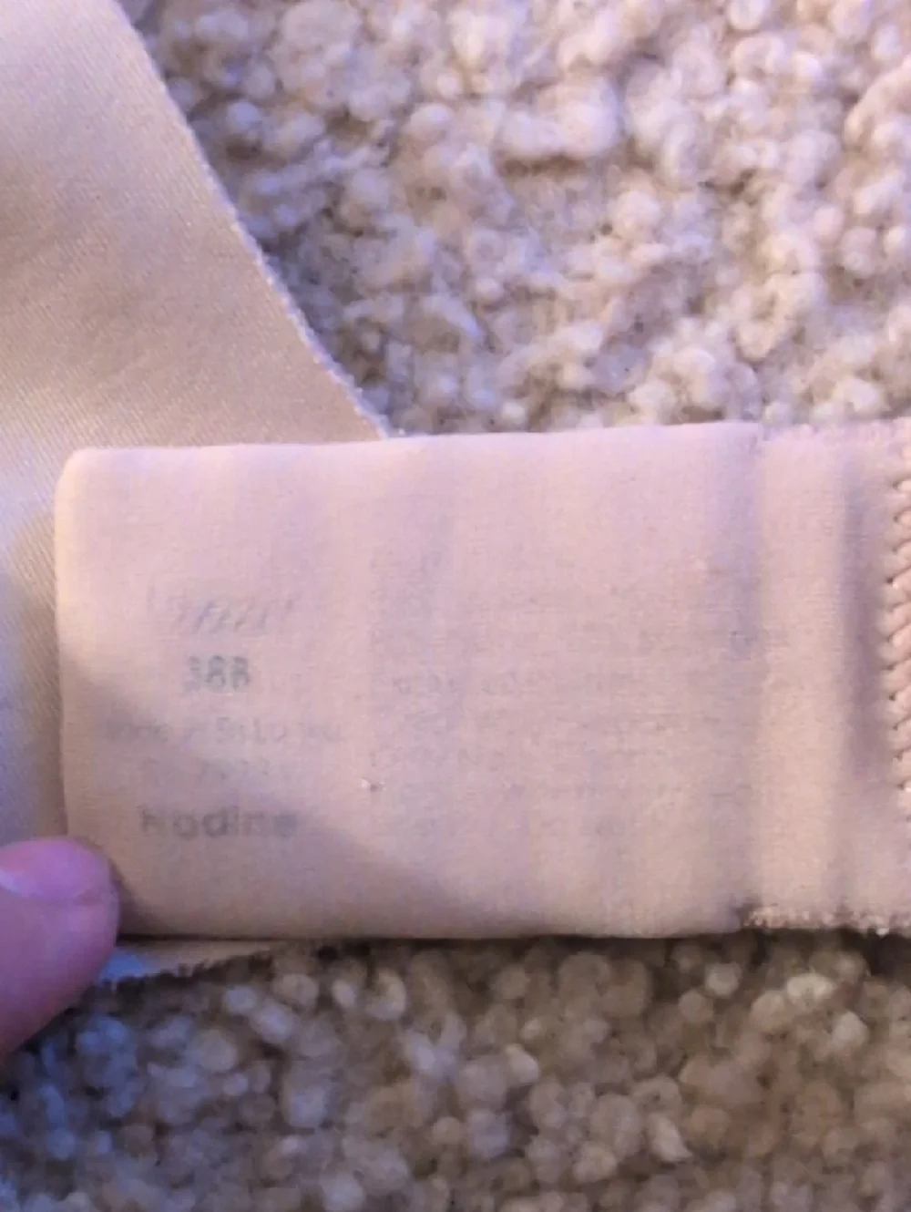 Soma Nodine Smooth Light Nude T-Shirt Bra Size 38 D